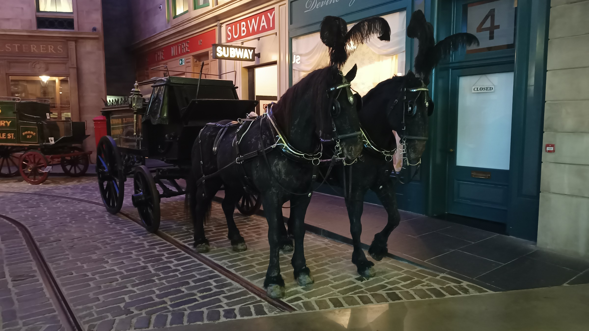 stagecoach and Horses